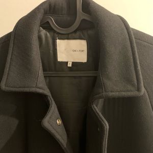 OAK + FORT Black Jacket